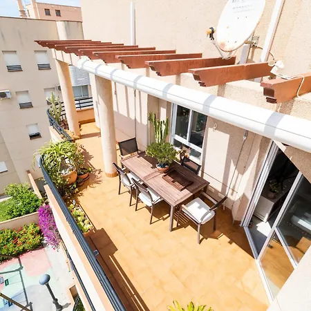 Marina Azul Atico Junto Al Mar En Con Parking Gratis Apartment
