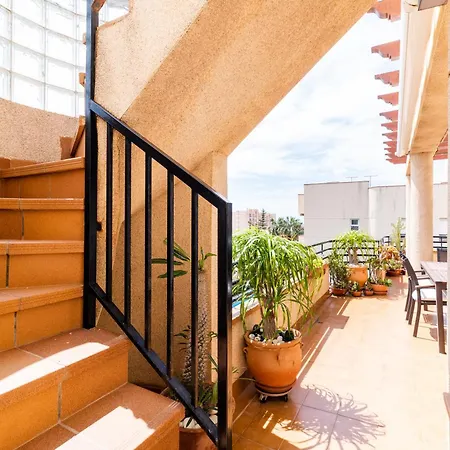 Marina Azul Atico Junto Al Mar En Con Parking Gratis Apartment *